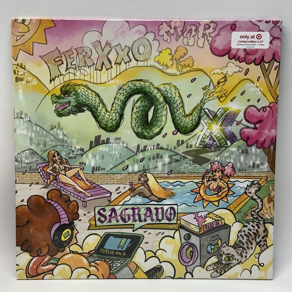 Feid - FERXXO VOL X: Sagrado Limited Edition Picture Disc Vinyl 2LP + Poster
